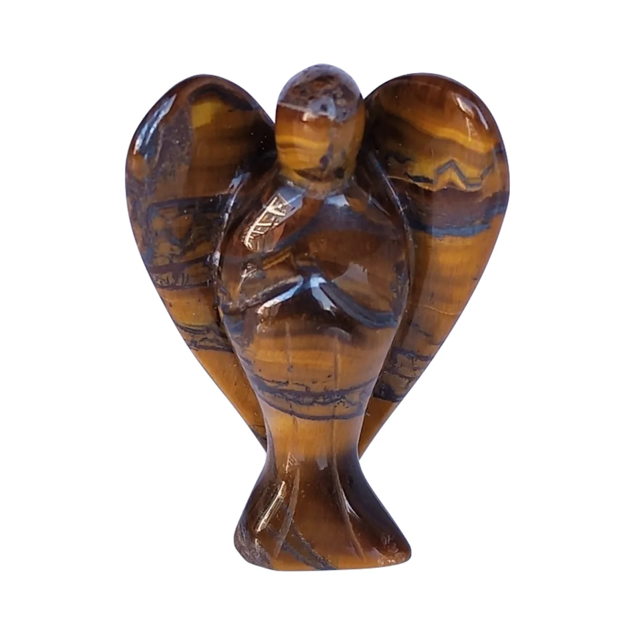 Pieza Decoración Ángel en Ojo de Tigre 065