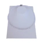 Collar Con Cuarzo Cristal