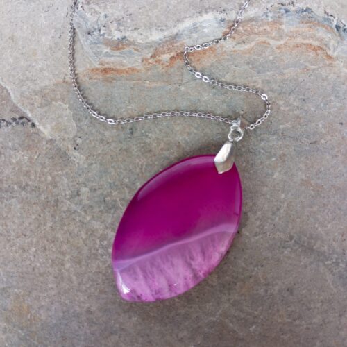 Dije en Ágata de Colores