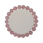 Pulsera En Cuarzo Rosa