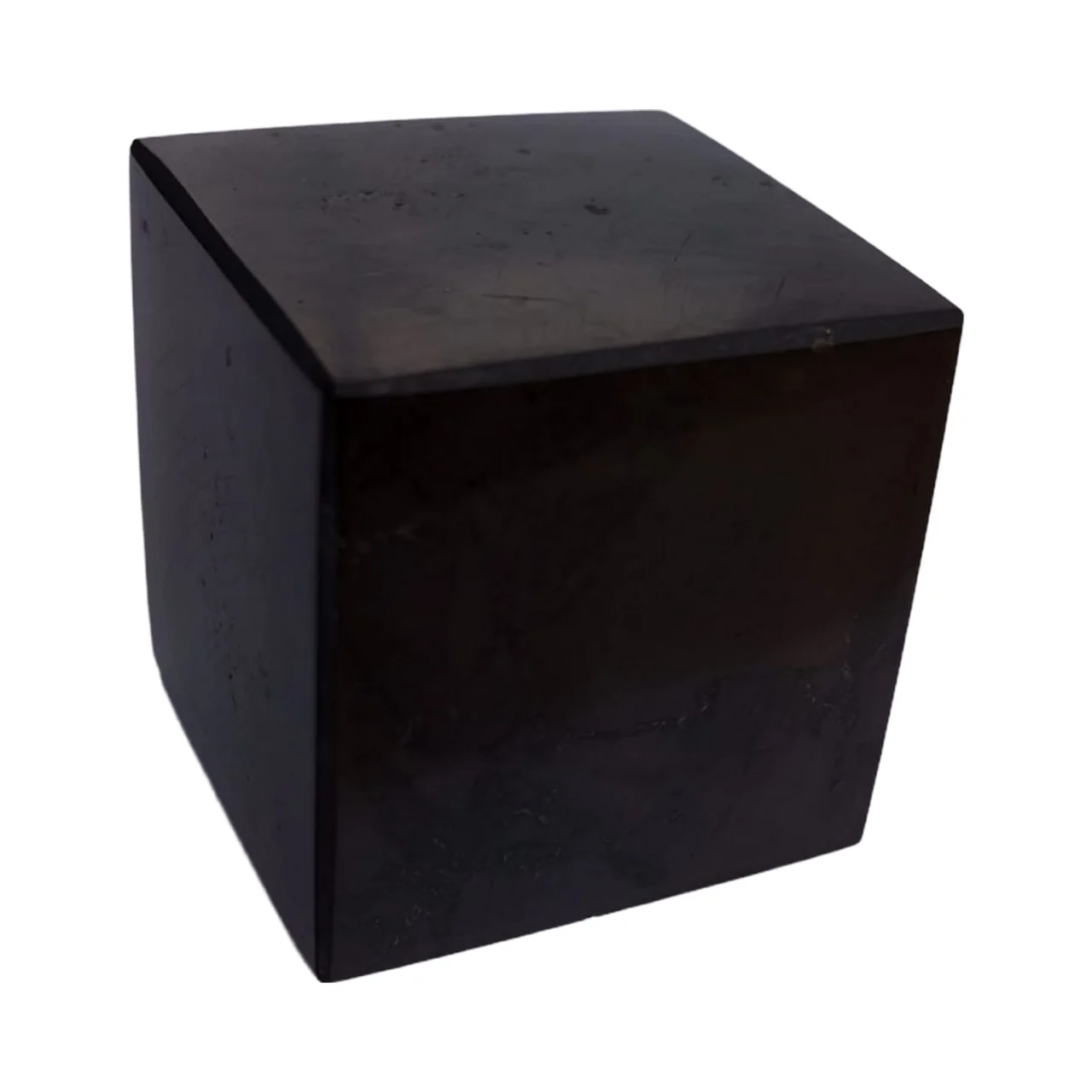 cubo decorativo en piedra shungita 125