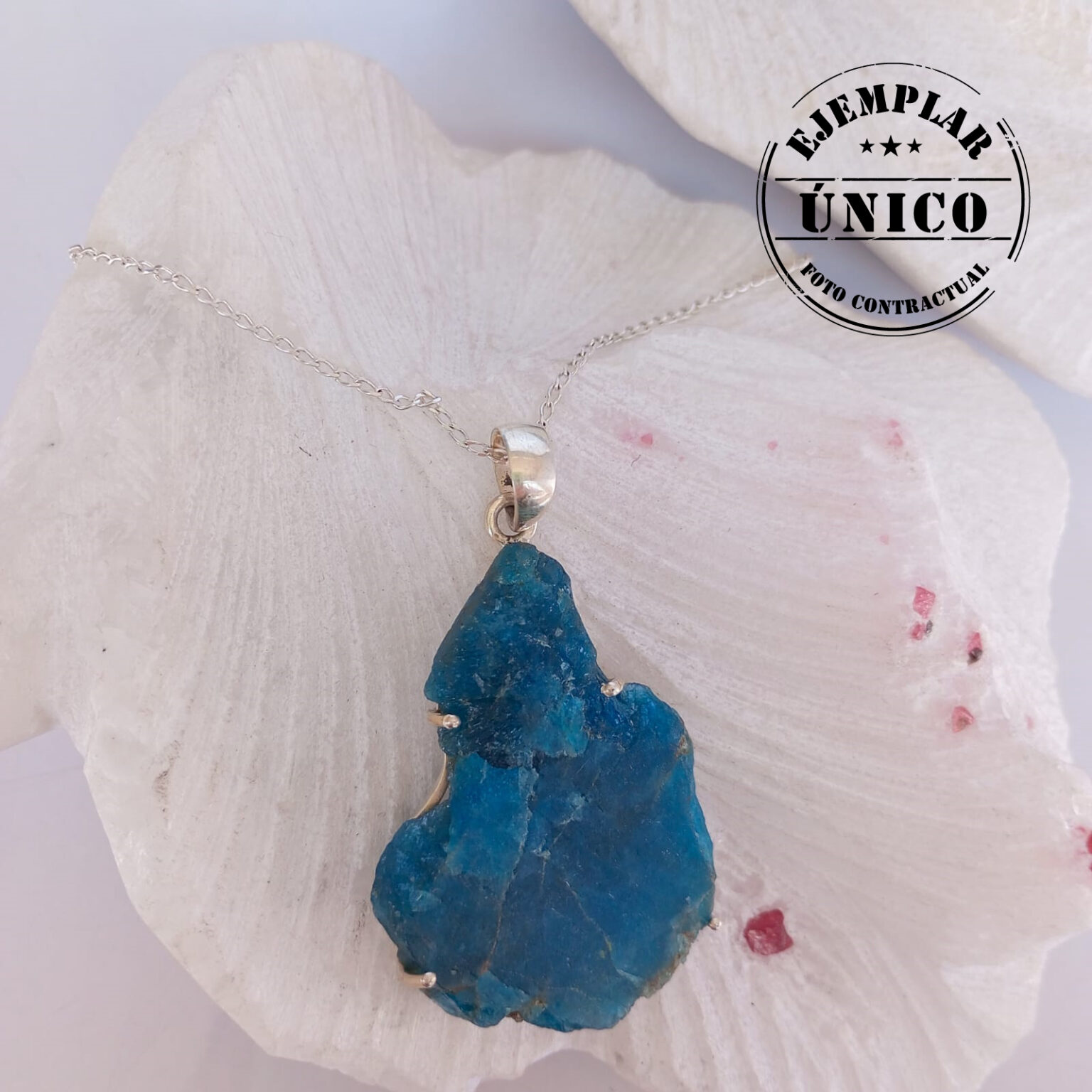 Pulsera Tejida Con Piedra Apatita - ️ - Piedras, Cristales