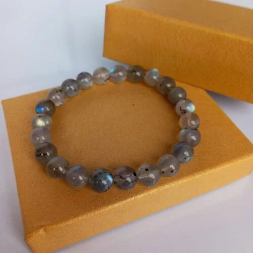 Pulsera en Piedra Labradorita Calidad Superior