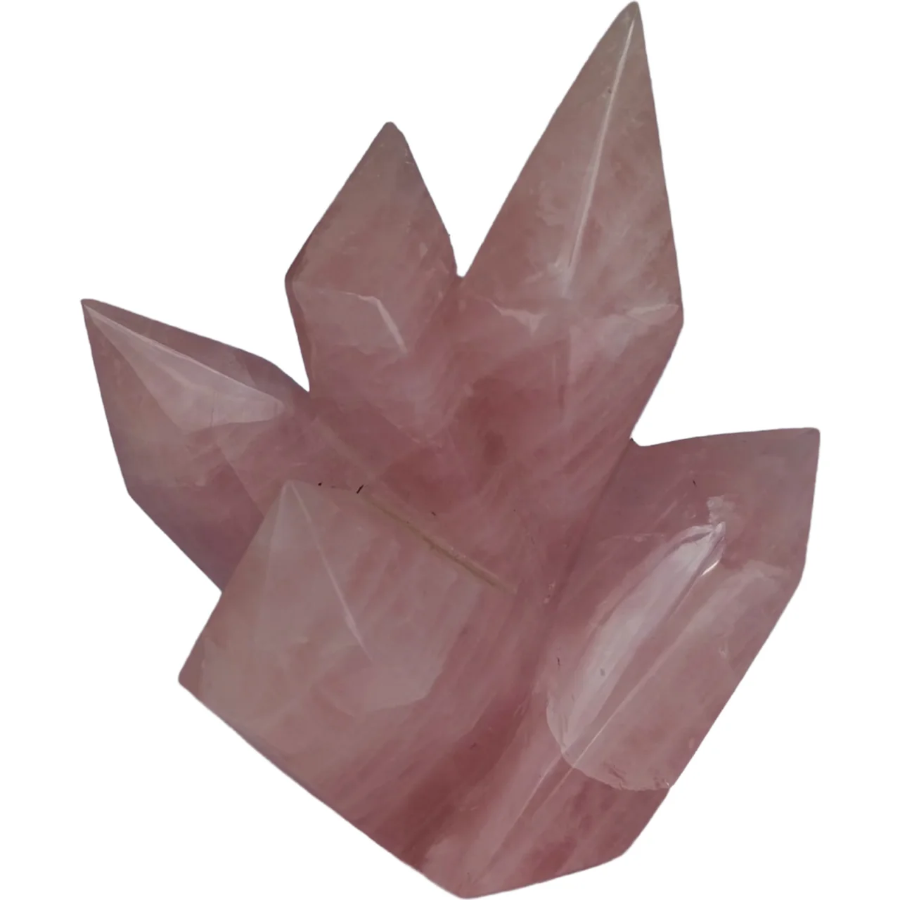 drusa en cuarzo rosa 950