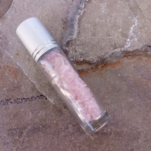 Perfumero con Cuarzo Rosa