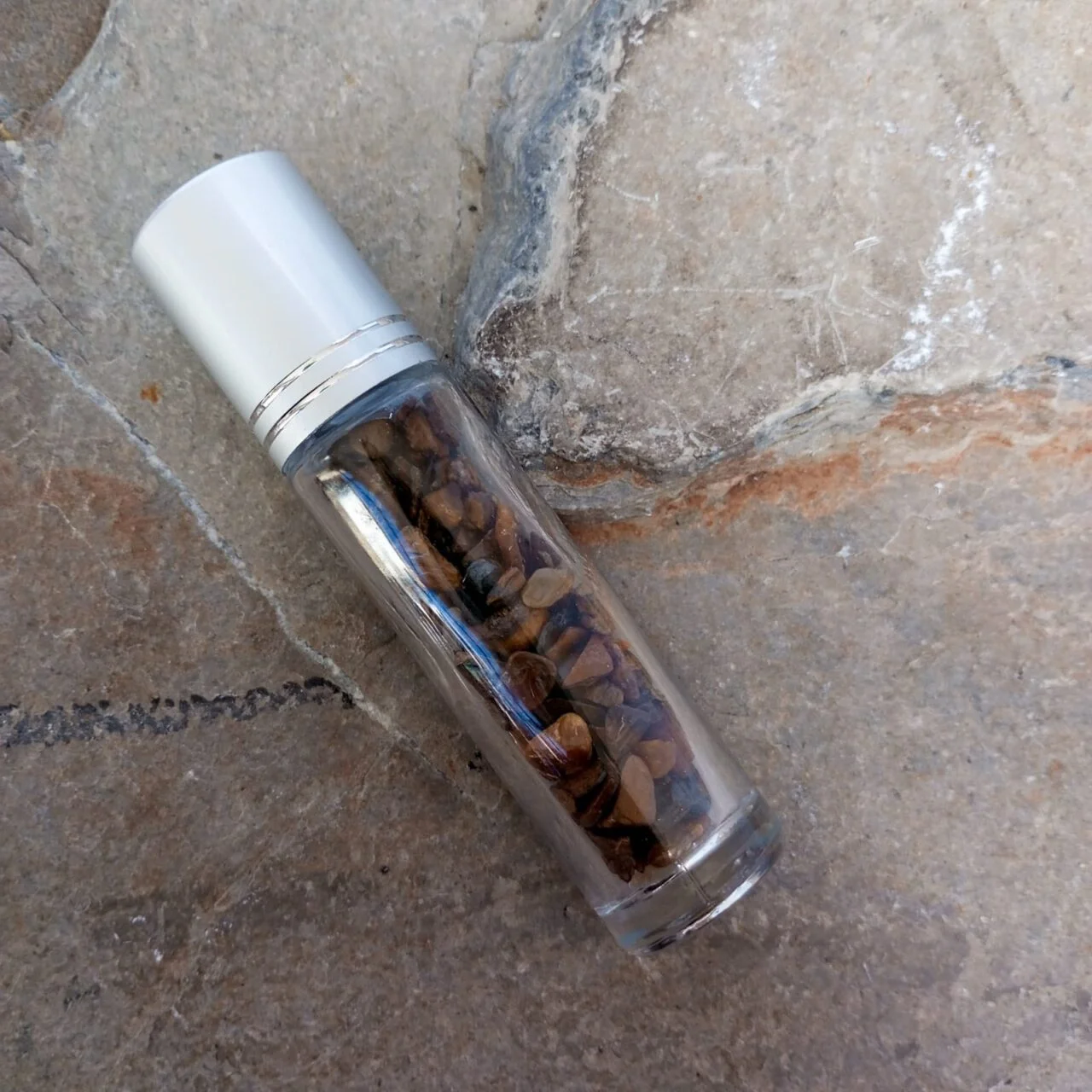 perfumero con piedra ojo de tigre 4010