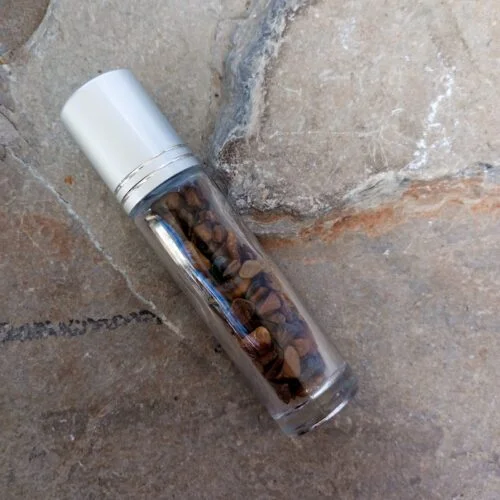 Perfumero con Piedra Ojo de Tigre