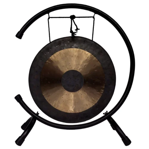 Gong, Instrumento De Percusión Tibetano 40 cm con Base