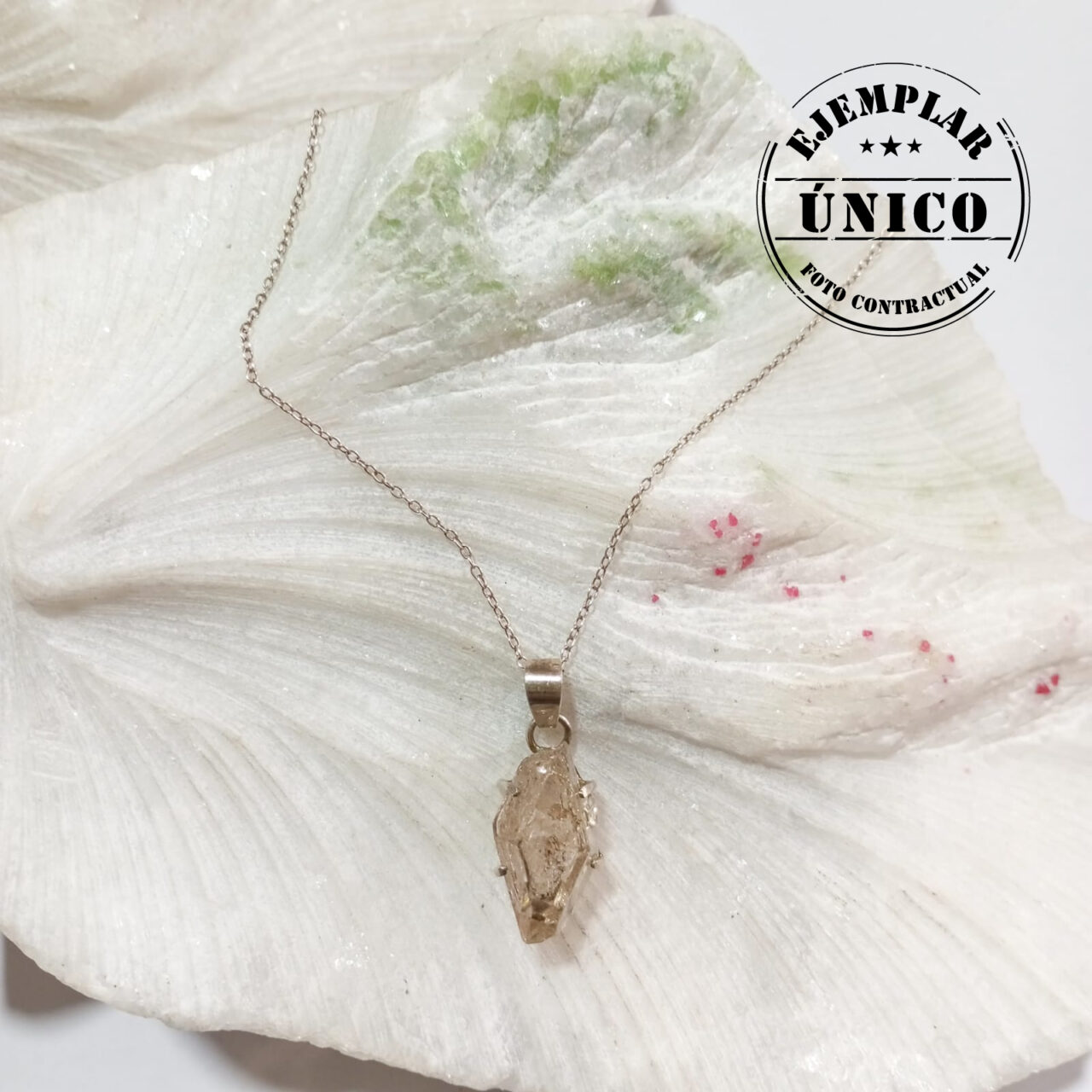 dije en plata con cuarzo herkimer Productos con sello 2025 217