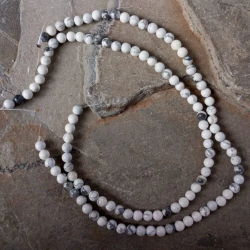 Sarta en Piedra Howlite #6