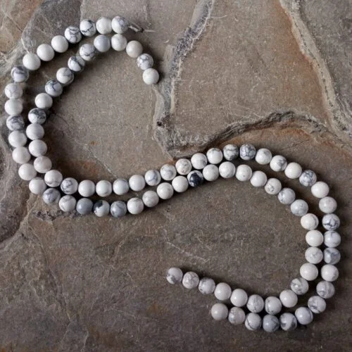 Sarta en Piedra Howlite #8