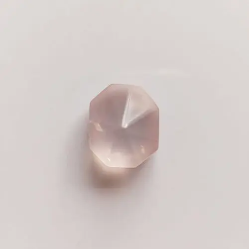 Cabujón Cuarzo Rosa Facetado
