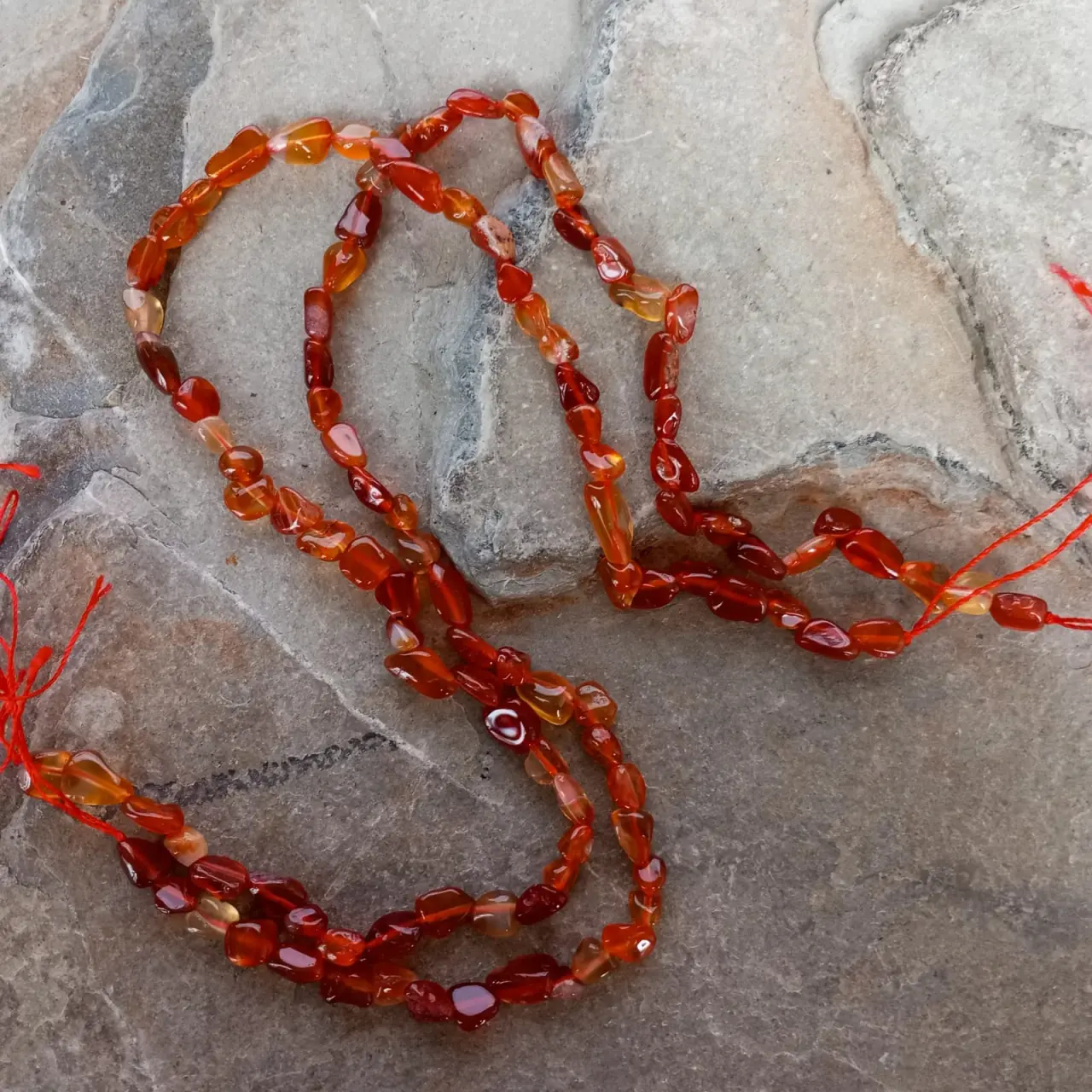 Sarta Forma Nugget Piedra Cornalina sarta forma nugget piedra cornalina 12013