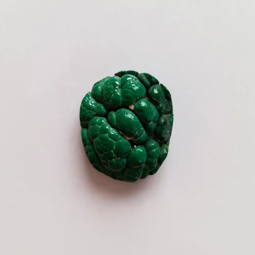 Cabujón Piedra Semipulida Malaquita Rugosa