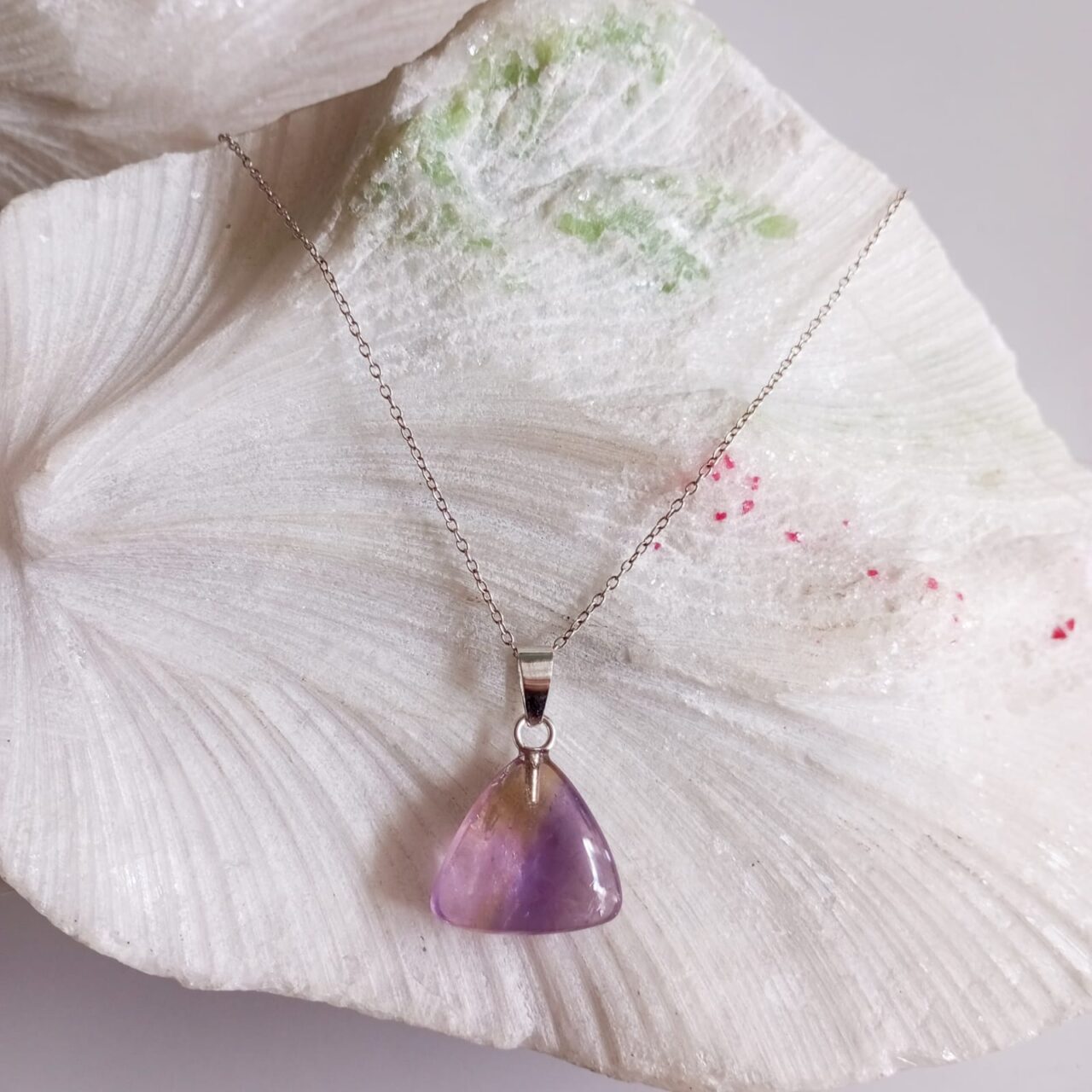 dije en plata con piedra ametrino 12490