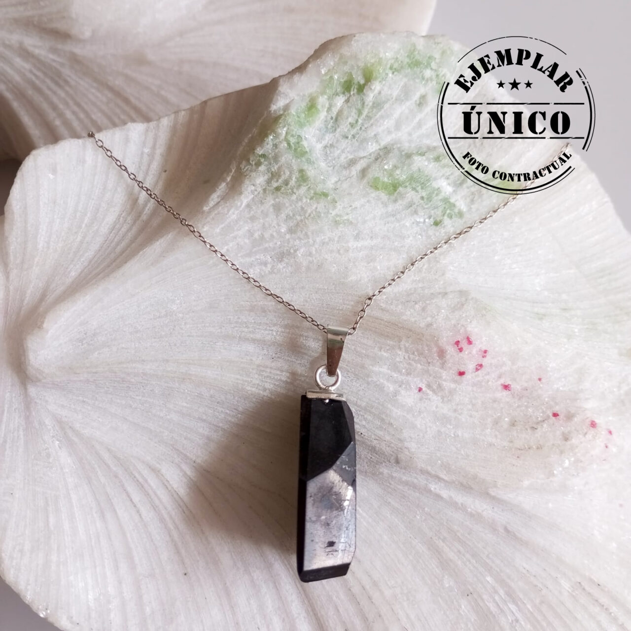 dije en plata con piedra shungita Productos con sello 2025 42