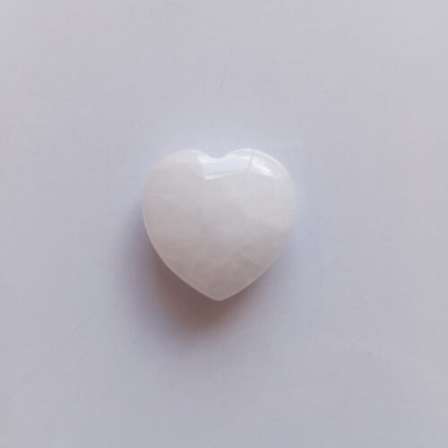 Corazón Popochito Decorativo en Cuarzo Cristal 3CM
