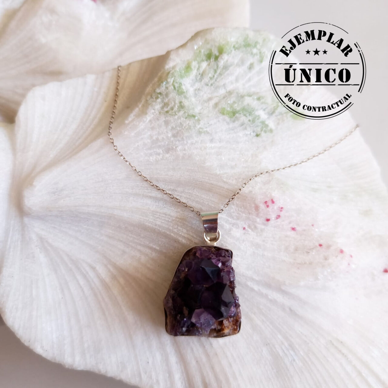 dije en plata con drusa en amatista Productos con sello 2025 58