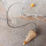 Péndulo en Piedra Aventurina Amarilla