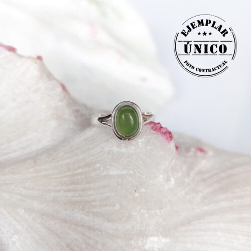 Anillo en Plata con Piedra Aventurina