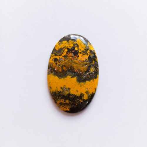 Cabujón Piedra Jaspe Abejorro