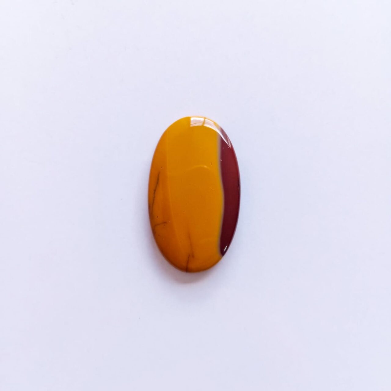 cabujon piedra mokaita 12758