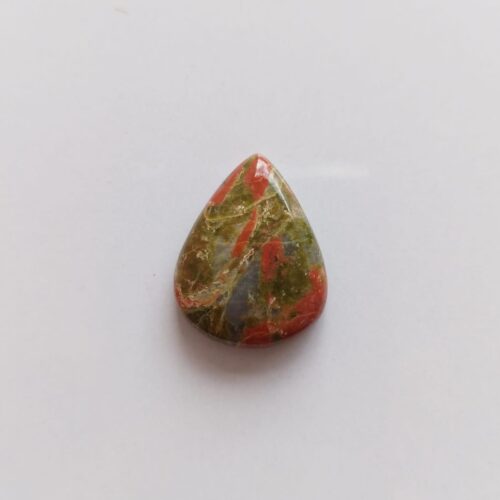 Cabujón Piedra Unakita