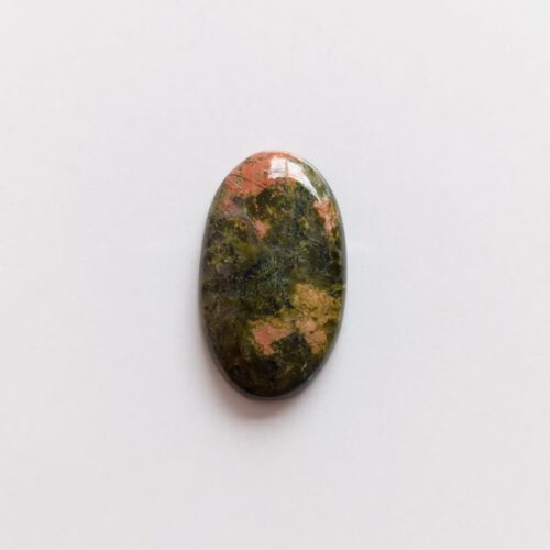 Cabujón Piedra Unakita