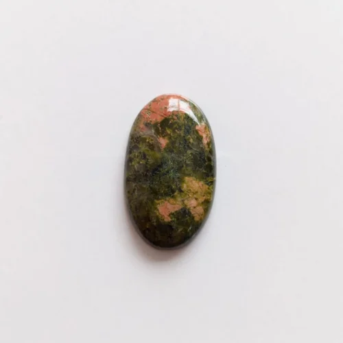 Cabujón Piedra Unakita