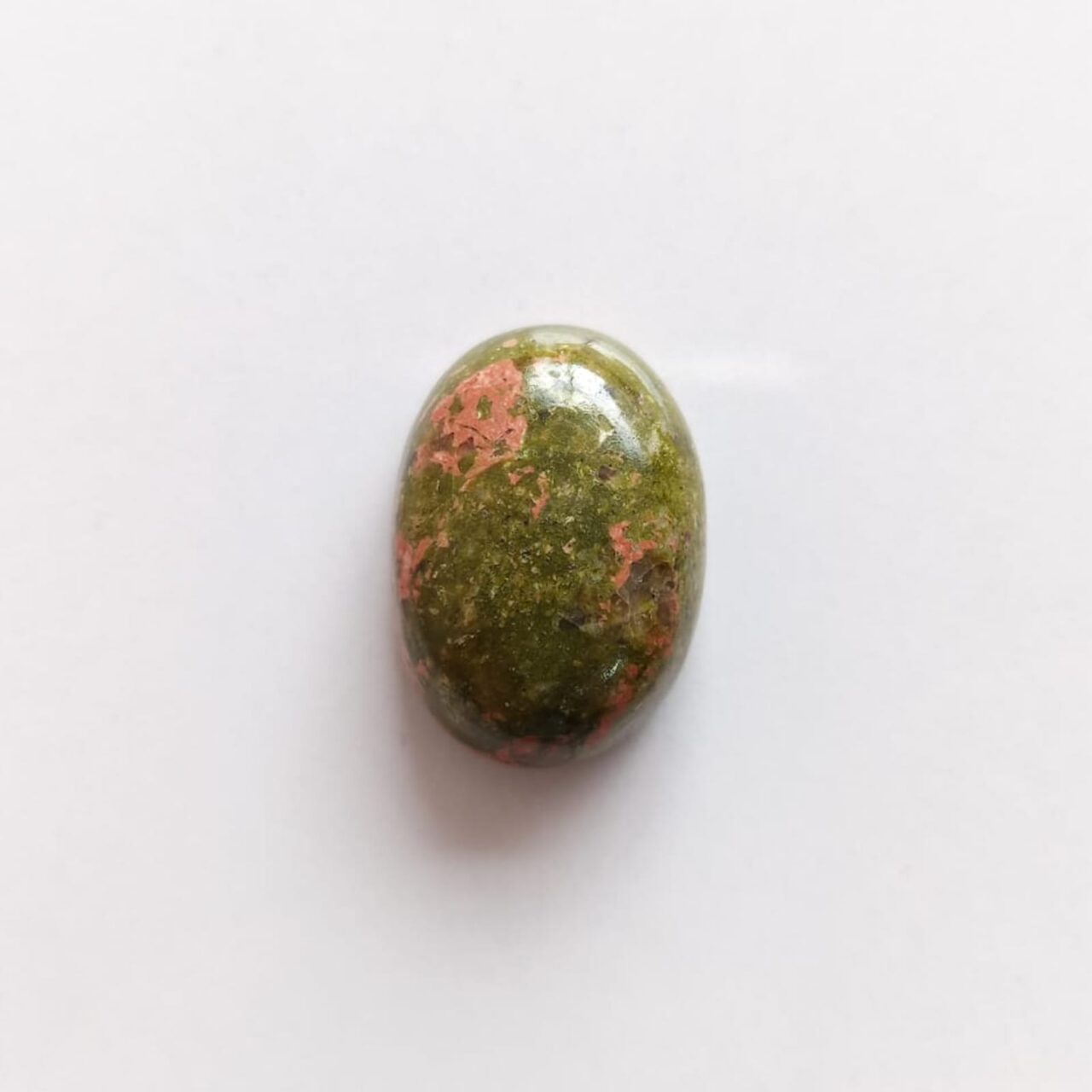 cabujon piedra unakita 12741