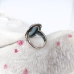 Anillo en Plata con Piedra Larimar