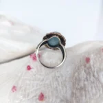 Anillo en Plata con Piedra Larimar