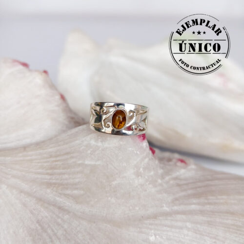 Anillo en Plata con Piedra Turmalina