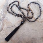 Japa Mala con Piedra Ágata