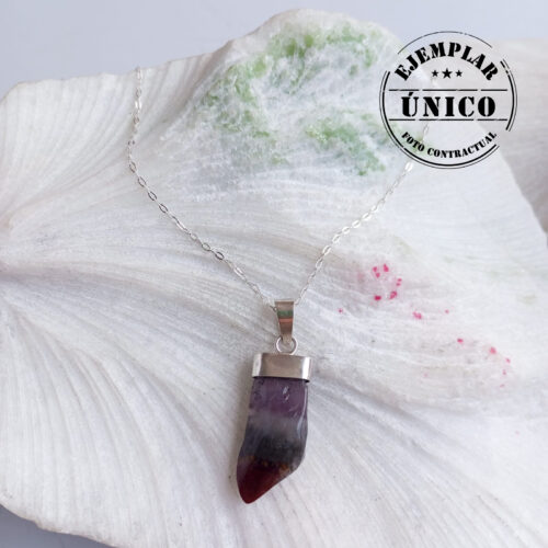 Dije en Plata con Piedra Aurelita