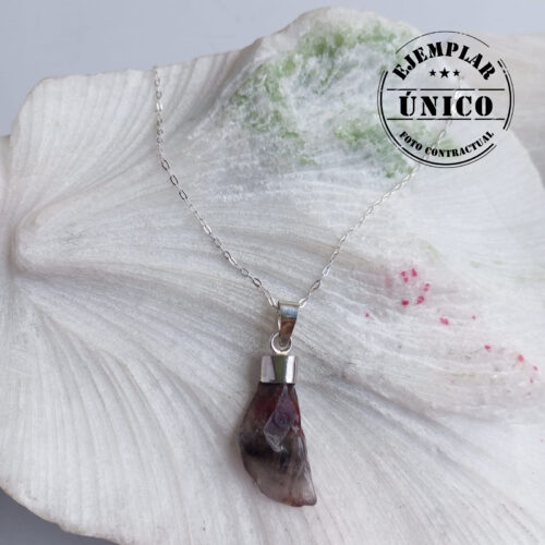 Dije en Plata con Piedra Aurelita