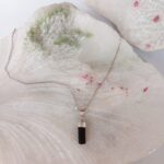 Dije en Plata con Piedra Turmalina