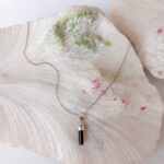 Dije en Plata con Piedra Turmalina