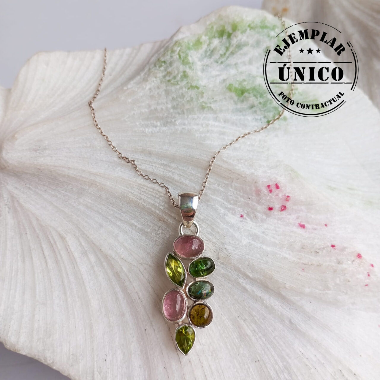 dije en plata con piedra turmalina Productos con sello 2025 130