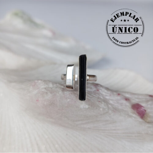 Anillo en Plata con Piedra Turmalina
