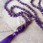 Japa Mala con Piedra Amatista