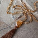 Japa Mala con Piedra Citrino