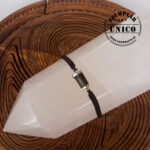 Pulsera Tejida con Piedra Turmalina