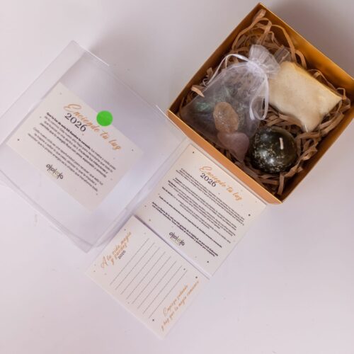 Kit Fin de Año “Enciende tu luz” 2026 (Opción 2 Vela Salvía Redonda)