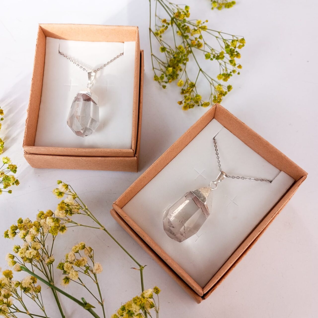 Duo de Dijes Cuarzo Cristal – Duo Cristal 2