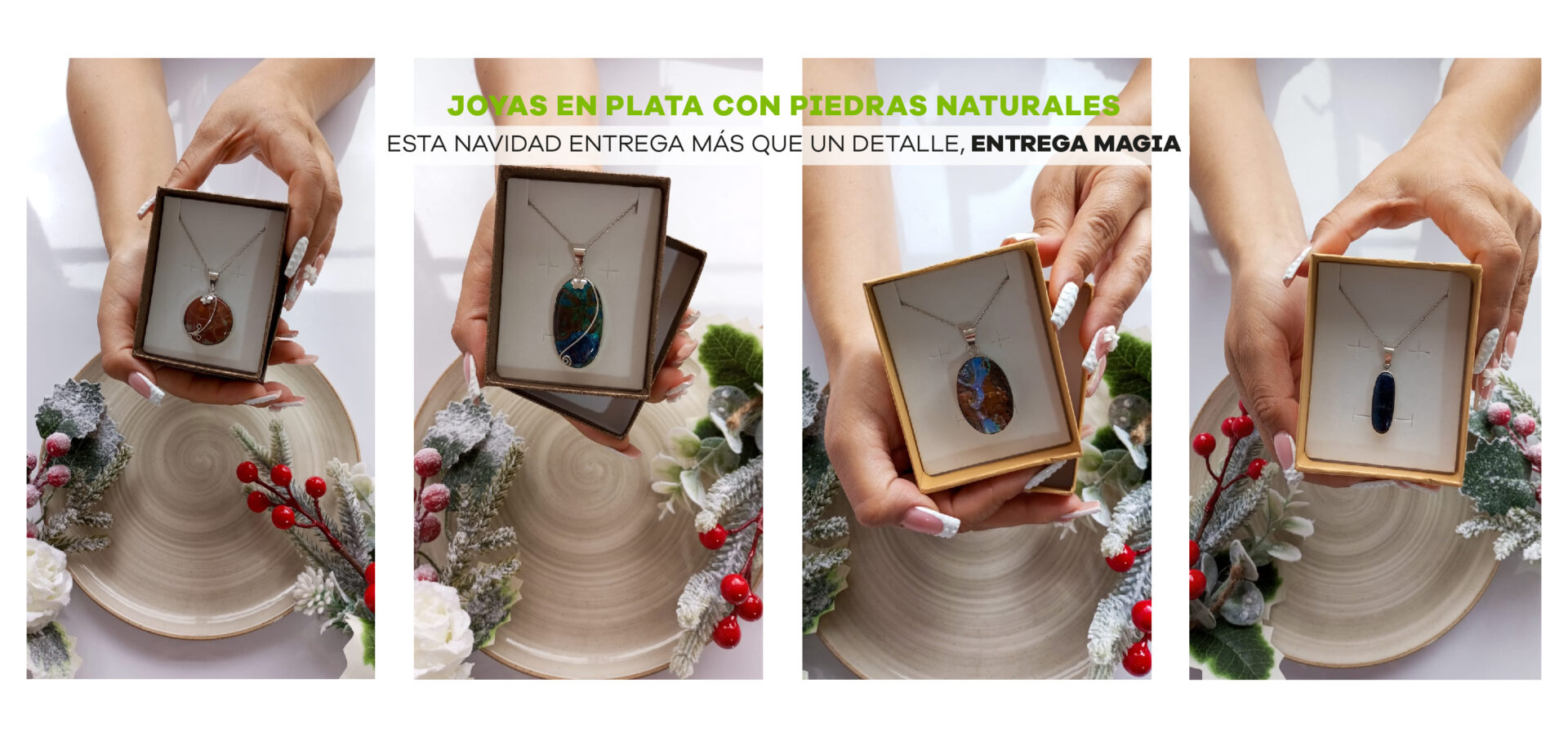 tienda de cuarzos y piedras semipreciosas en colombia Banner Campana Navidad 24 Dic 2024 06