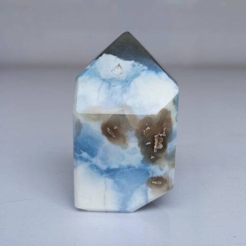 Obelisco en Piedra Ópalo Azul