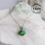 Dije en Plata con Piedra Tsavorita