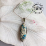 Dije en Plata con Piedra Jaspe K2