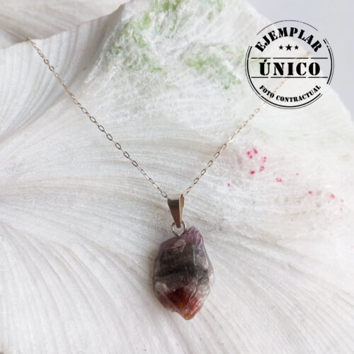 Dije en Plata con Piedra Aurelita